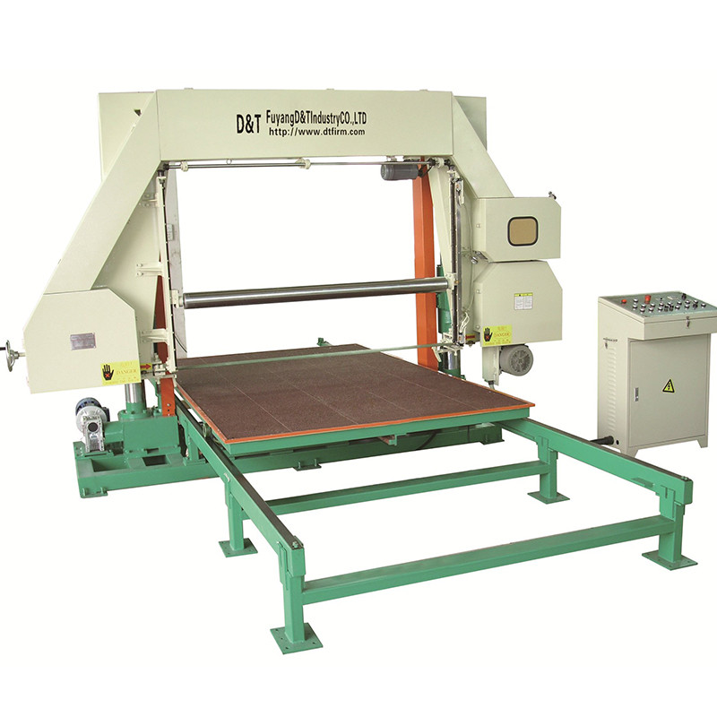 Horizontal foam cutting machine for polyurethane sponge sheet cutter machinery
