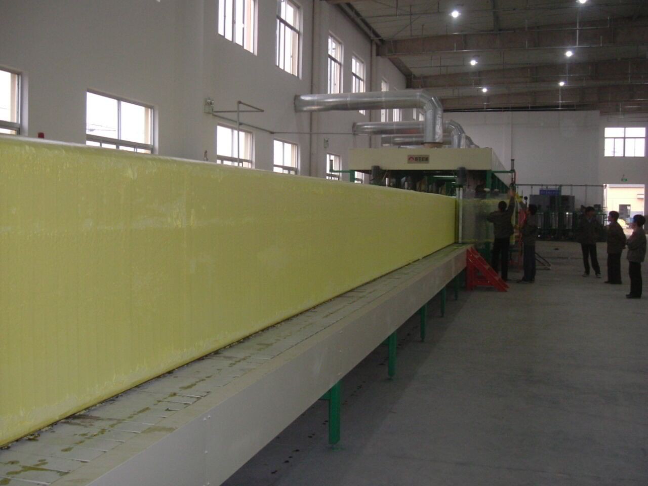 Standard Fully Automatic Horizontal Foam Production Line For Making Sponge
