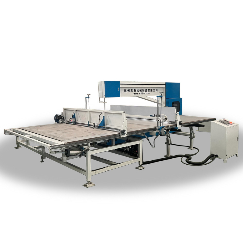 Digital 900mm Sponge Production Line Vertical Automatic Foam Cutting Machine