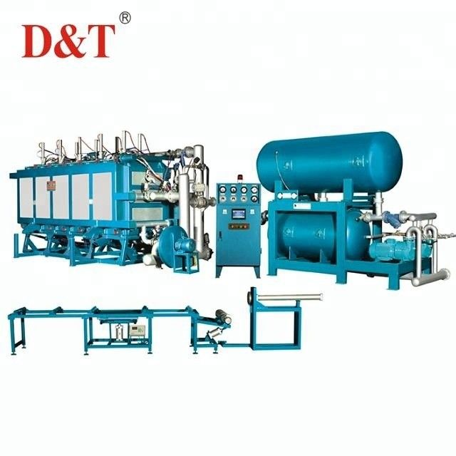 Blue Color High Performance Eps Molding Machine Controlled Automatically By PLC
