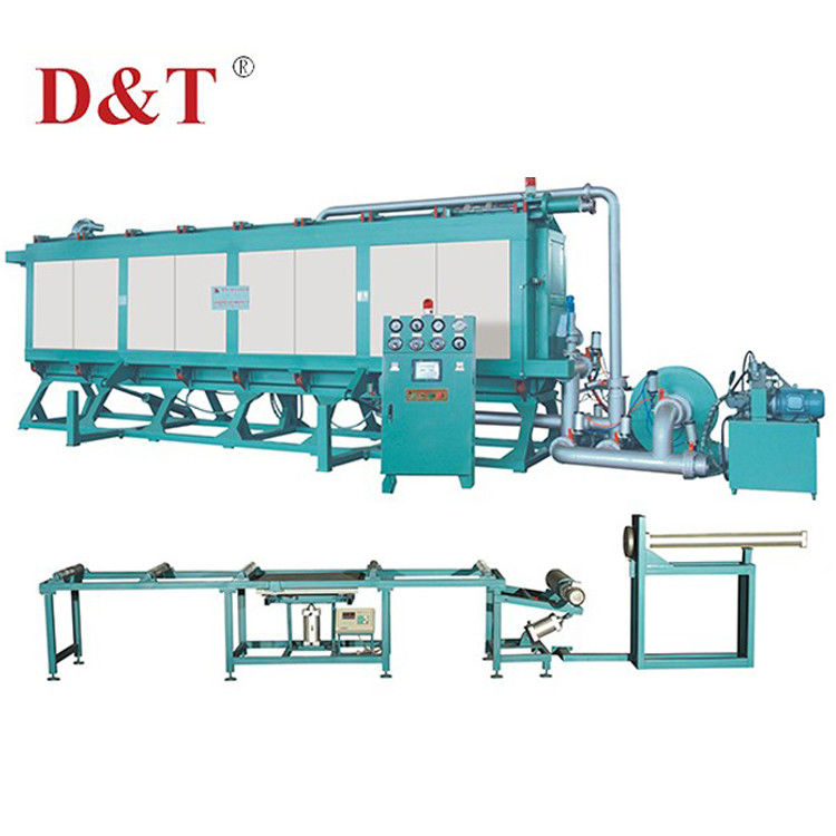 Blue Color High Performance Eps Molding Machine Controlled Automatically By PLC