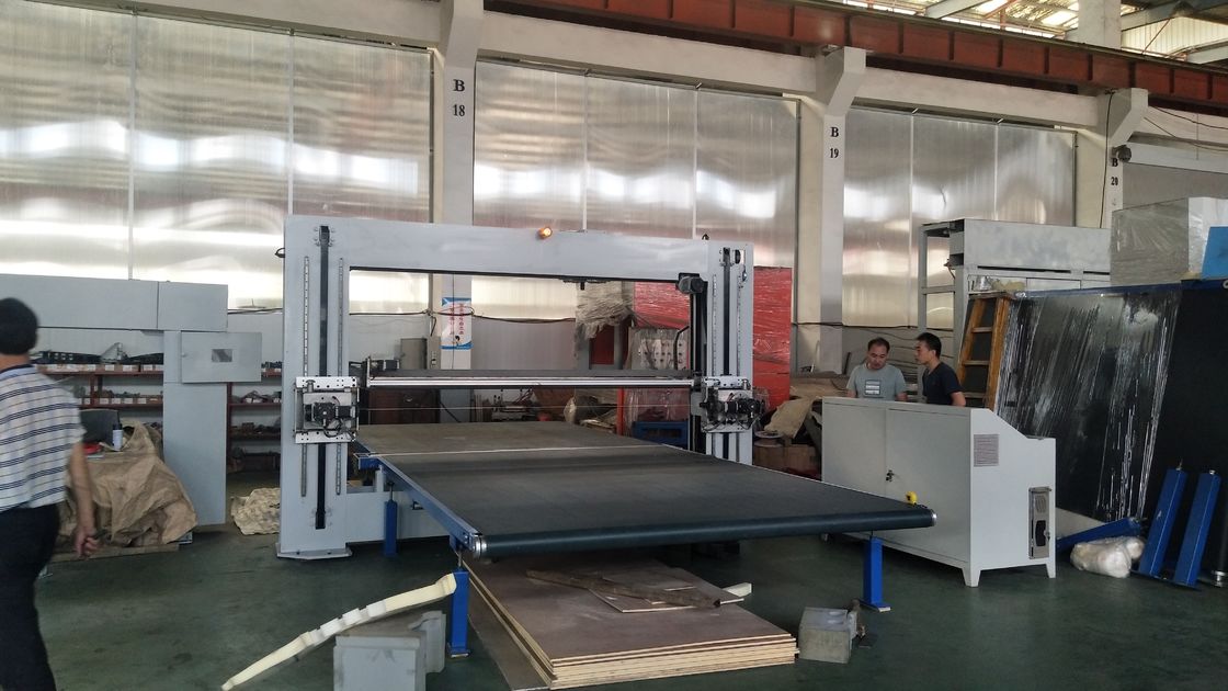 Flexible 2D Cutting Sofa PU Foam Cutting Machine CNC Vertical And Horizontal