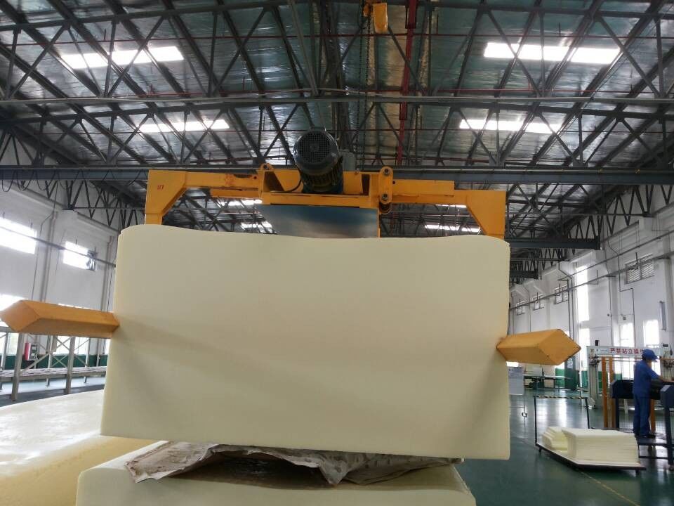 Full Automatic Horizontal Continuous PU Foam Production Line Long Foam Crane Unit