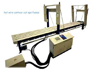 D&T Square Profile Steel EPS Sheet Cutting Machine Adjustable For Construction Block on Sale