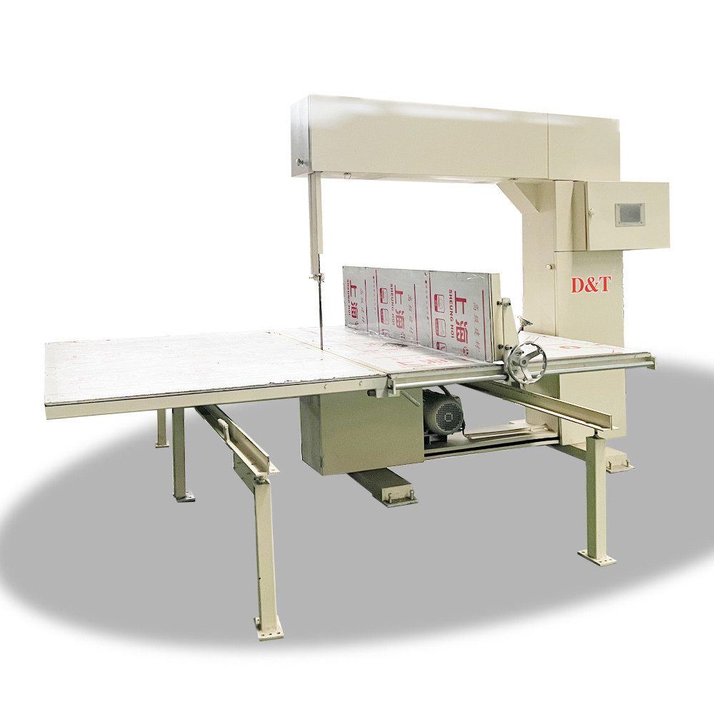 OEM Manual Vertical Cutting Machine For EVA Pearl Cotton PU Rigid Soft Foam Sheet