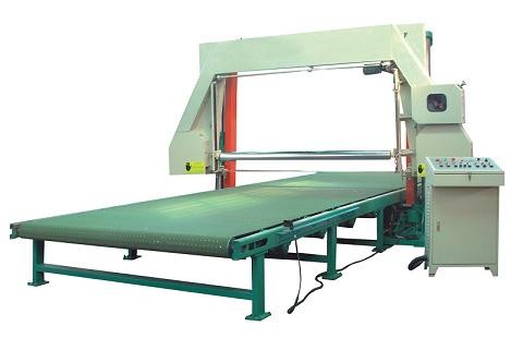 Horizontal Sponge Production Line For Flexible PU Foam Cutting 8.14kw DTPQ-1250