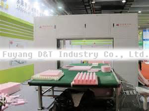 Industrial Computerized Oscillating Polyethylene Blade Cutter Machinery 6m / Min