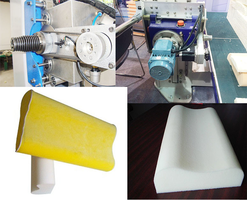 Polyurethane Sponge Horizontal Oscillating Blade Cutting Machine 380V 50HZ