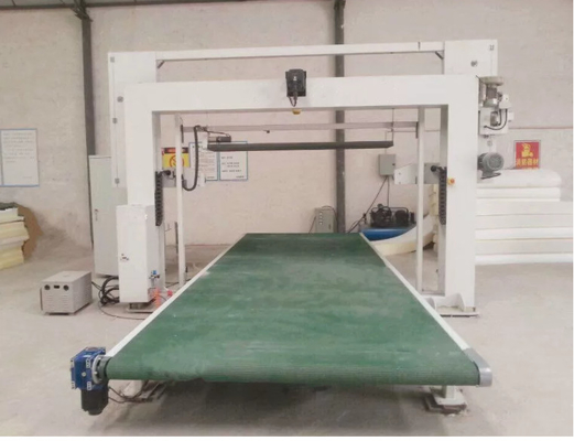 DTC - R2012 Revolving Blade Contour Cutting Machine For Mattress Memory Foam
