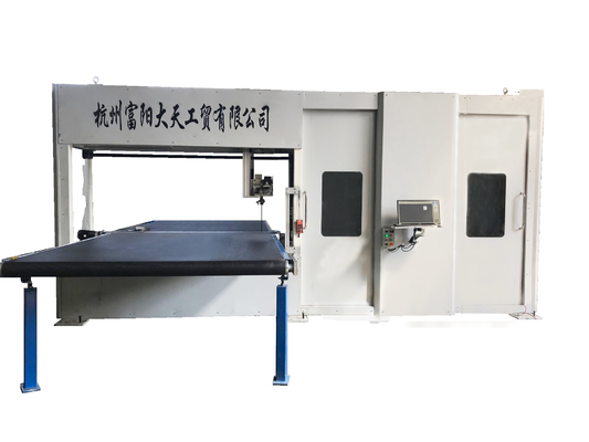 Automatic Rigid Sponge Foam Cutting Machine DTC-R2012V Vertical Revolving Type