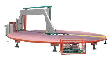 Circle Horizontal Sponge Cutting Machine For Flixible PU , Quadrate Foam Cutting Machine