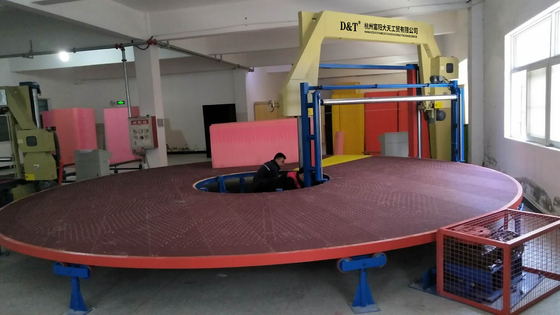 Foam Blocks Cutter Sponge Carousel Cutting Machine Horizontal Carousel Splitting Machine