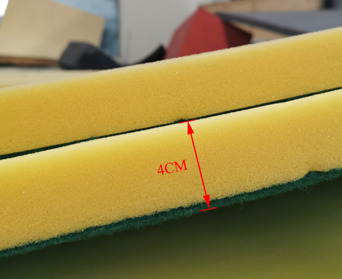 Abrasive Green Scouring Pad Kitchen Sponge Laminating Machine Manual