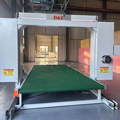 High Speed Horizontal Cutting Machine For Sponge Sheet With Advanced Frequency Conversion System