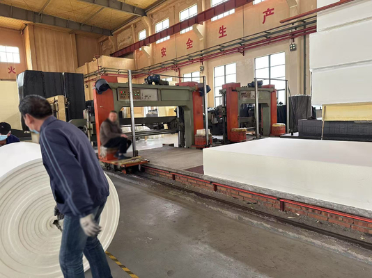Advanced Sponge Cutting Machine with Main Frame Guide Rail and Electronic Power Connection Rail