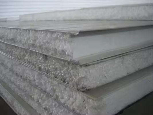 EPS Sandwich Panel Roll Forming Machine/roof Tile Production Line Automatic Rock Wool Provided Color Steel Sheet