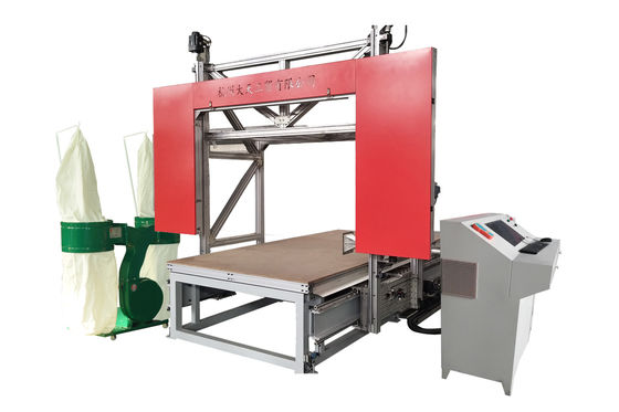 High Speed Fast Wire PU Foam Cutting Machine  for rigid foam and semi- rigid foam with Industrial Computer Control