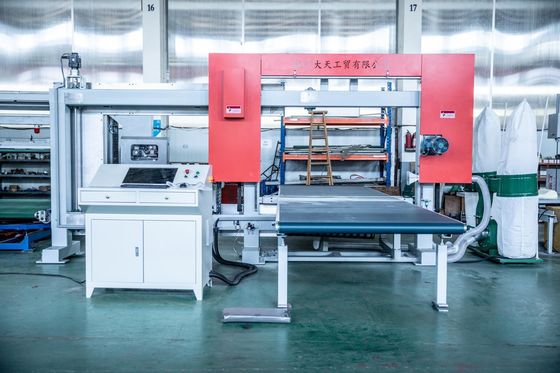 6m/Min Rigid PU Foam CNC Wire Cut Machine With Vertical Blade