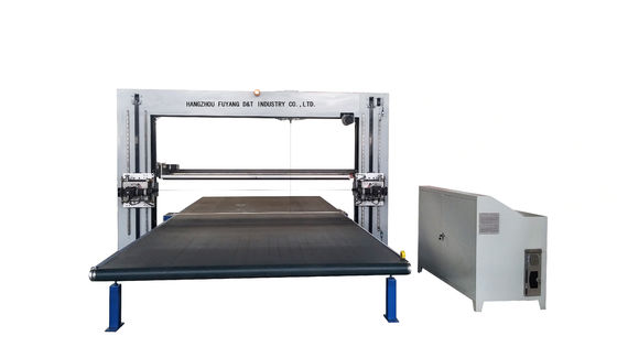Polyurethane PU Soft Foam Dual Blade Oscillating Blade Cutter Adjustable With CE Certificate To Cutting 3D Shapes