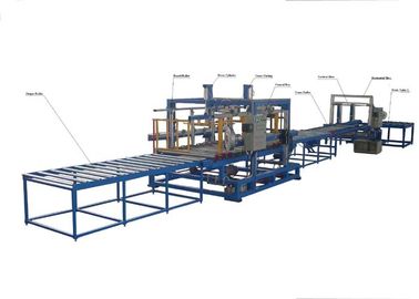 PLC Horizontal Continuous EPS Cutting Machine , EPS Production Line 4M