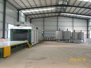 Automatic Continuous Foam Production Line For Polyurethane Foam 10Kg / m³