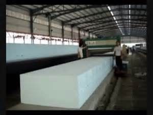 Sponge Production Line For Fully Automatic Sponge Making And 4m X 3.2m X 3.2m Stirs Mix Rack 17.5m X 2.4m X 1.2m Drying Tunnel 16.9m