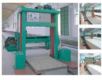 DT CNC Automatic Horizontal Polyurethane Rebonded Foam Cutting Machine
