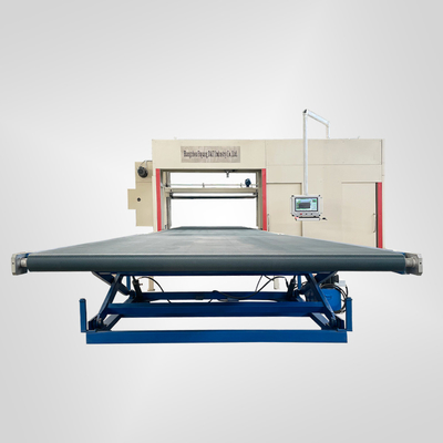 Polyurethane Rigid Foam Cnc Cutting Machine Vertical Revolving Contour