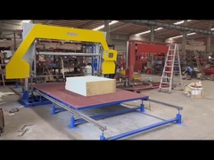CNC Sponge Horizontal Rigid Foam Cutting Machine Automatic