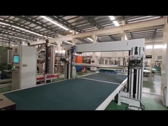 Automatic Dual Blade Horizontal And Vertical PU Foam Sponge CNC Cutting Machine