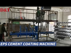EPS Foam Cement Coating Machine for Styrofoam Decoration Cornice