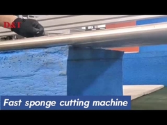 Automatic Horizontal Foam Cutting Machine Rebond Foam Machine
